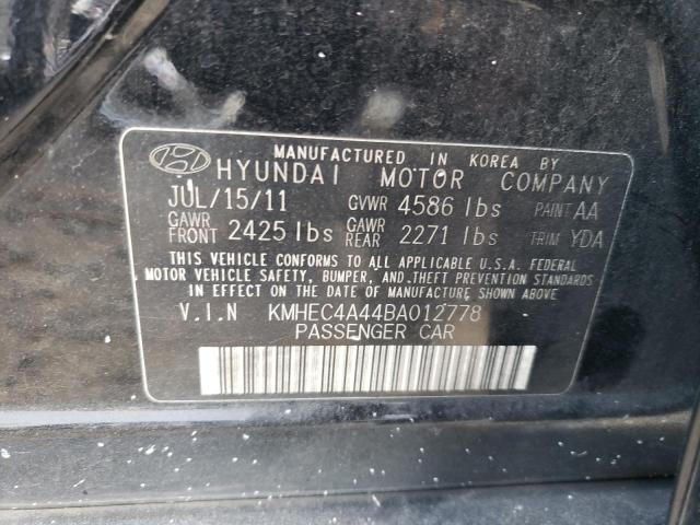 Photo 10 from auction – 2011 HYUNDAI SONATA HYB with VIN KMHEC4A44BA012778