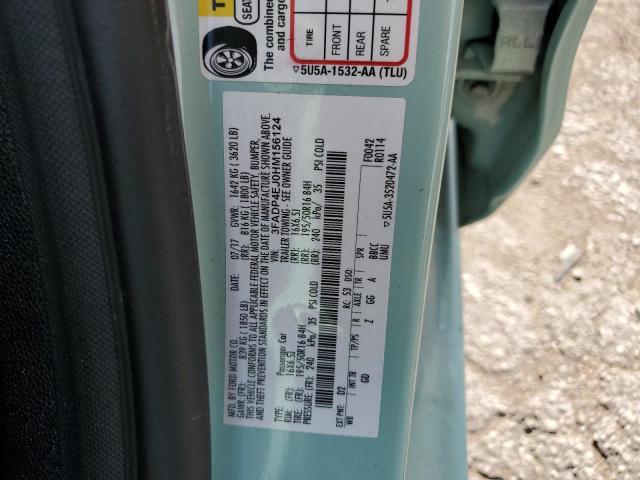 Photo 10 from auction – 2017 FORD FIESTA SE with VIN 3FADP4EJ0HM156124