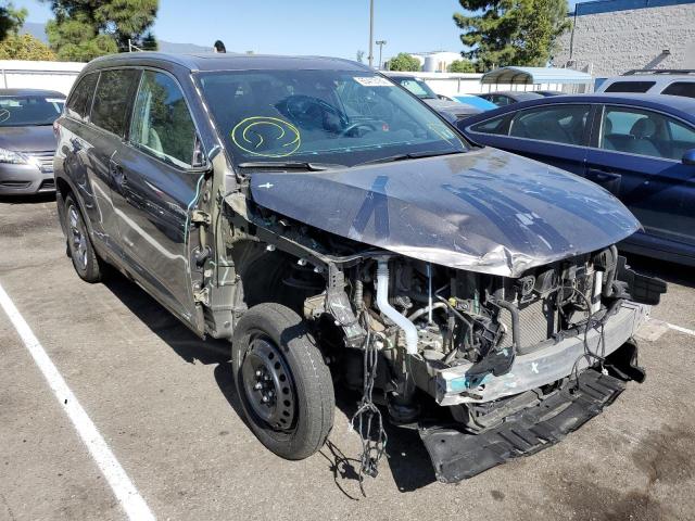 TOYOTA HIGHLANDER 2019 with VIN 5TDDGRFH6KS079060 - Photo from auction