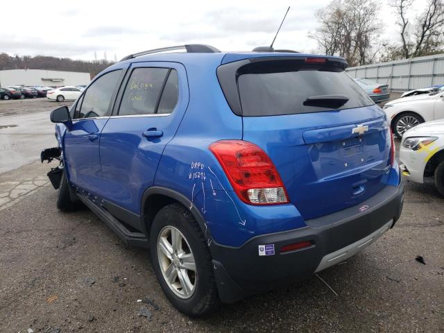 Photo 3 from auction – 2015 CHEVROLET TRAX 1LT with VIN KL7CJRSB9FB148283