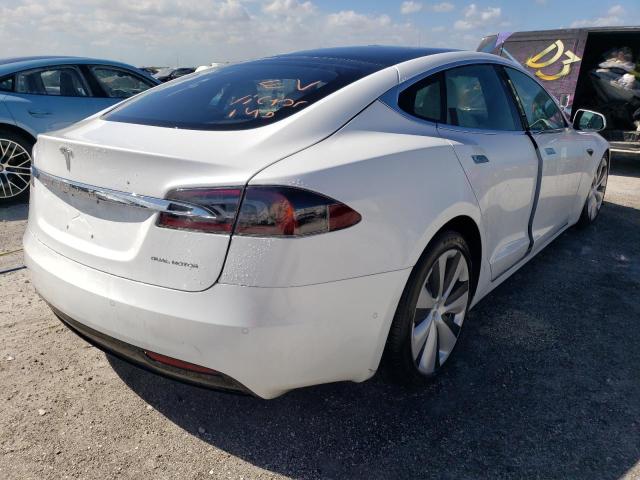 Photo 4 from auction – 2020 TESLA MODEL S with VIN 5YJSA1E27LF413156