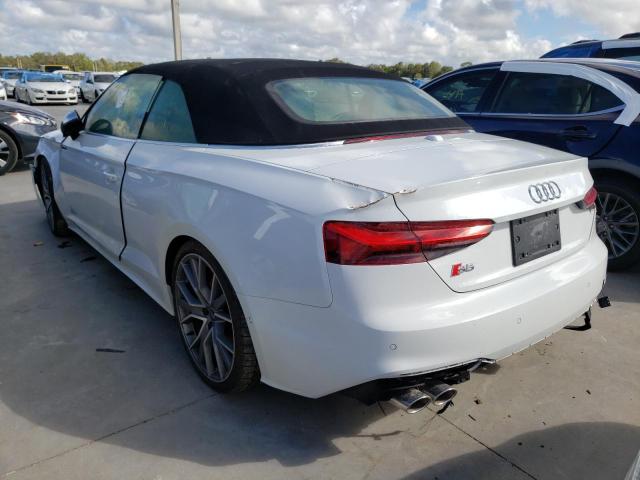 Photo 3 from auction – 2021 AUDI S5 PRESTIG with VIN WAUY4GF59MN002175