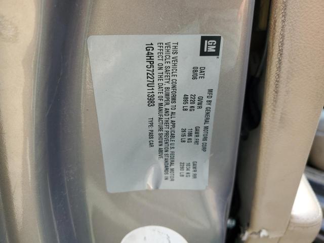 Photo 10 from auction – 2007 BUICK LUCERNE CX with VIN 1G4HP57227U113983