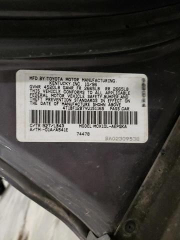 Photo 10 from auction – 1997 TOYOTA AVALON XL with VIN 4T1BF12B7VU151165