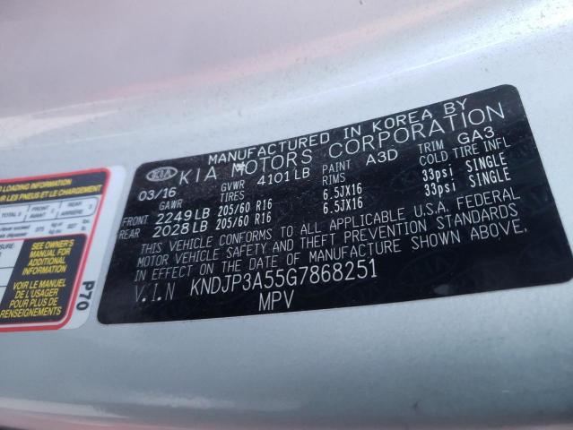 Photo 10 from auction – 2016 KIA SOUL + with VIN KNDJP3A55G7868251