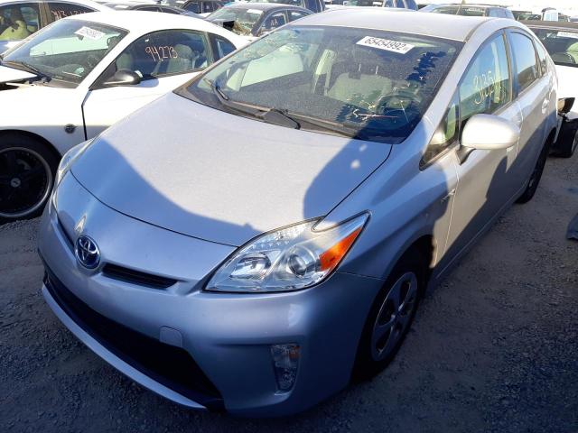 Photo 2 from auction – 2014 TOYOTA PRIUS with VIN JTDKN3DU6E0372524