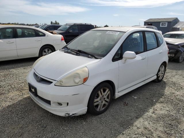 Photo 2 from auction – 2007 HONDA FIT S with VIN JHMGD38677S025648