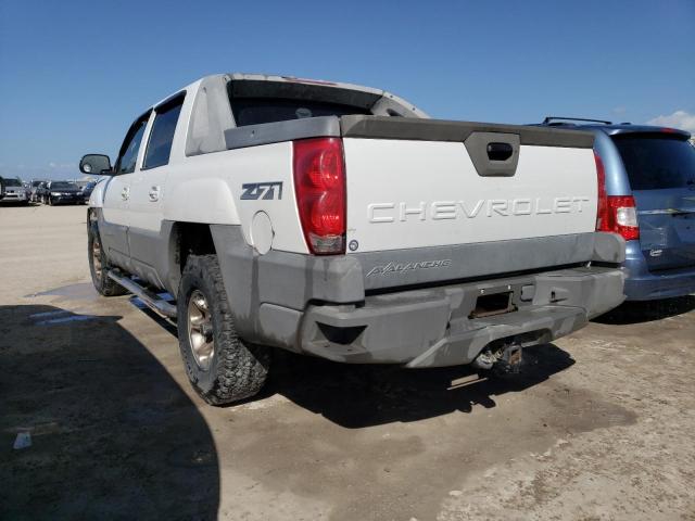 Photo 3 from auction – 2002 CHEVROLET AVALANCHE with VIN 3GNEK13T92G321794