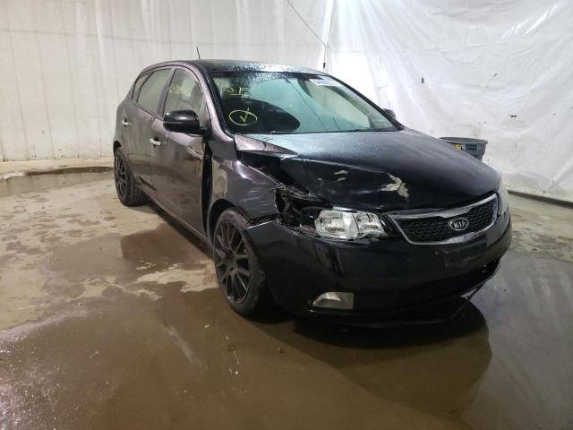 KIA FORTE SX 2011 with VIN KNAFW5A32B5357410 - Photo from auction