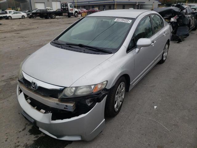 Photo 2 from auction – 2011 HONDA CIVIC LX with VIN 19XFA1F5XBE025174