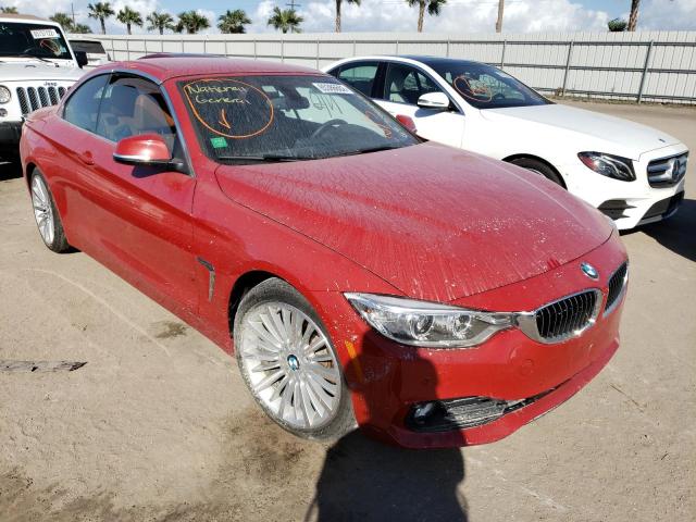 BMW 428 I 2015 with VIN WBA3V5C54FP752204 - Photo from auction