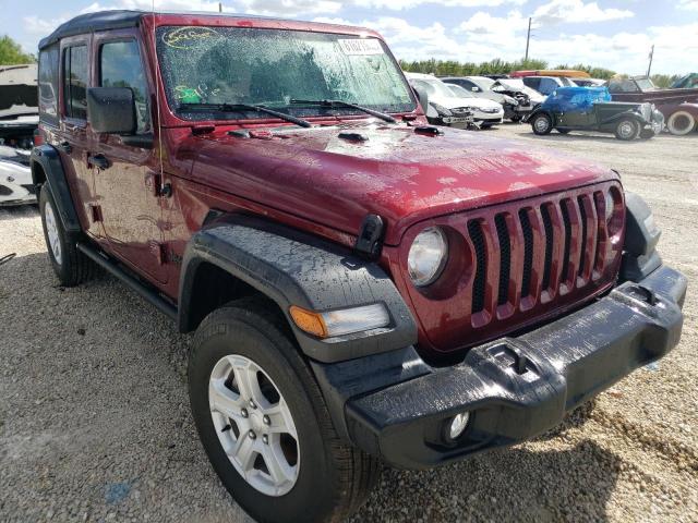Photo 1 from auction – 2021 JEEP WRANGLER U with VIN 1C4HJXDN3MW832367