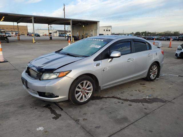 HONDA CIVIC EX 2012 with VIN 19XFB2F87CE072998 - Photo from auction