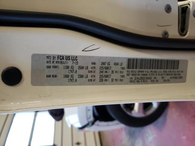 Photo 10 from auction – 2019 JEEP COMPASS LA with VIN 3C4NJDBB2KT845401