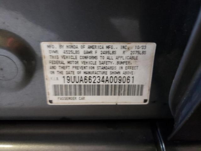 Photo 10 from auction – 2004 ACURA TL with VIN 19UUA66234A009061
