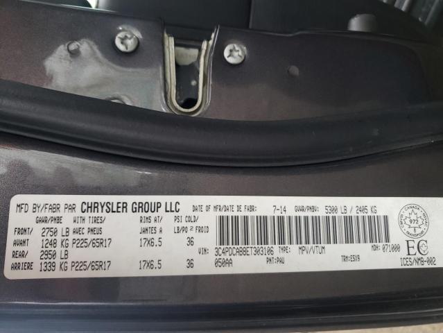 Photo 10 from auction – 2014 DODGE JOURNEY SE with VIN 3C4PDCAB8ET303106