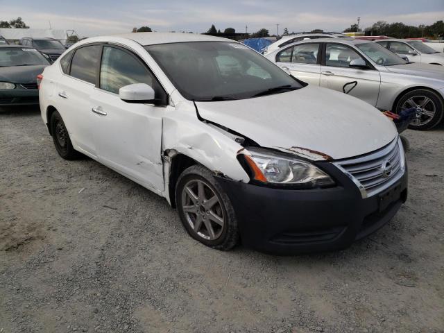 NISSAN SENTRA S 2013 with VIN 3N1AB7AP1DL780704 - Photo from auction