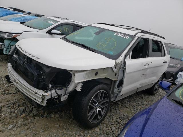 Photo 2 from auction – 2018 FORD EXPLORER S with VIN 1FM5K8GT0JGB74489