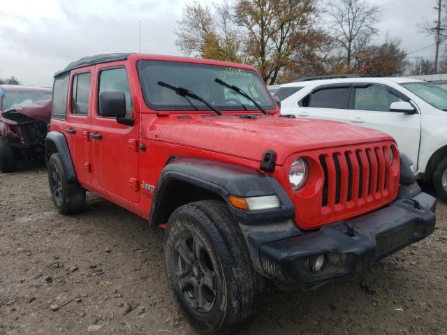 Photo 1 from auction – 2018 JEEP WRANGLER U with VIN 1C4HJXDG4JW152653