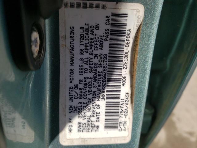 Photo 10 from auction – 2006 TOYOTA COROLLA CE with VIN 1NXBR32E66Z661733