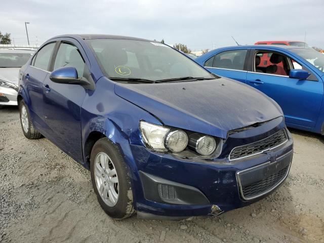 CHEVROLET SONIC LT 2014 with VIN 1G1JC5SH3E4199579 - Photo from auction