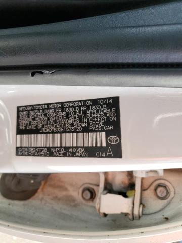 Photo 10 from auction – 2014 TOYOTA PRIUS C with VIN JTDKDTB32E1573120