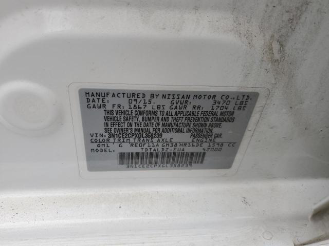 Photo 10 from auction – 2016 NISSAN VERSA NOTE with VIN 3N1CE2CPXGL358239