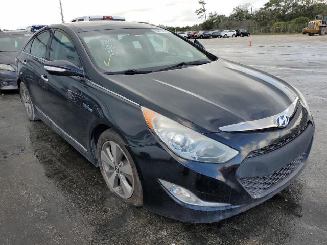 HYUNDAI SONATA HYB 2011 with VIN KMHEC4A42BA001360 - Photo from auction