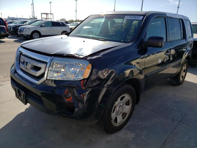 Photo 2 from auction – 2011 HONDA PILOT LX with VIN 5FNYF4H29BB006589