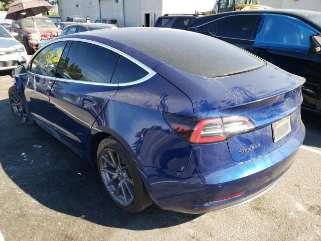 Photo 3 from auction – 2020 TESLA MODEL 3 with VIN 5YJ3E1EB7LF617707