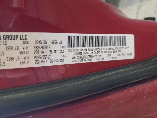 Photo 10 from auction – 2013 DODGE GRAND CARA with VIN 2C4RDGDG1DR650477