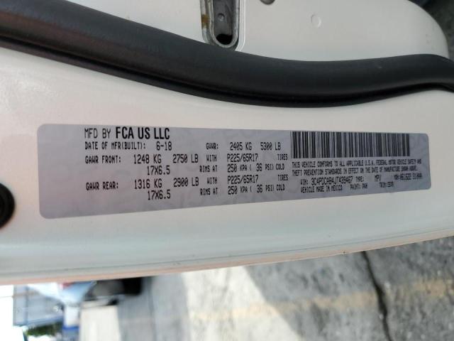 Photo 10 from auction – 2018 DODGE JOURNEY SE with VIN 3C4PDCAB4JT439467