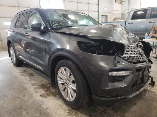 FORD EXPLORER L 2020 with VIN 1FMSK8FH0LGC64650 - Photo from auction