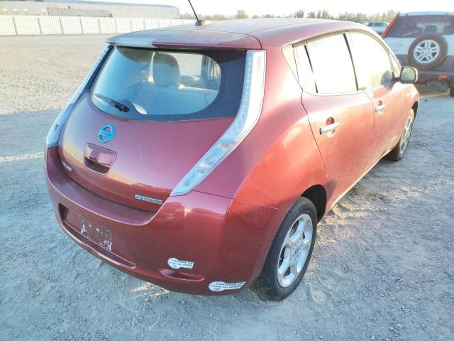 Photo 4 from auction – 2011 NISSAN LEAF SV with VIN JN1AZ0CPXBT000689