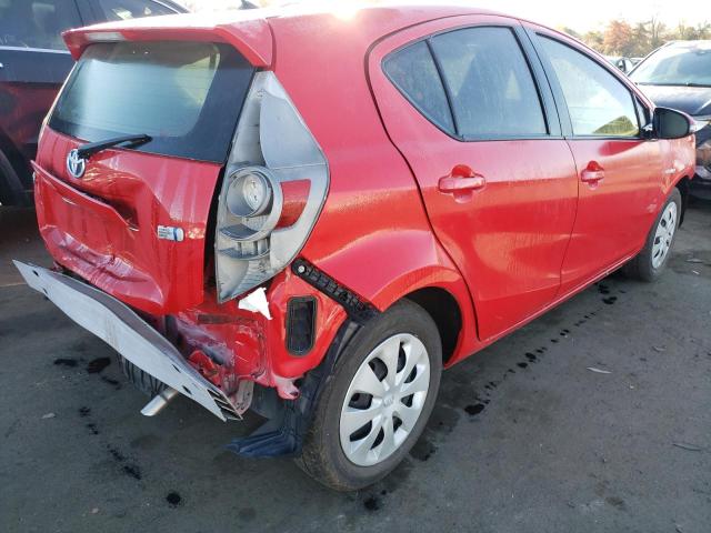 Photo 4 from auction – 2014 TOYOTA PRIUS C with VIN JTDKDTB37E1569967