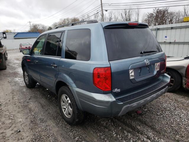 Photo 3 from auction – 2005 HONDA PILOT with VIN 2HKYF18465H528408