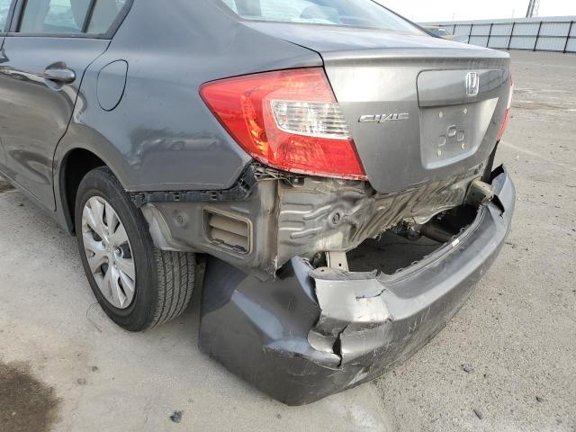 Photo 9 from auction – 2012 HONDA CIVIC LX with VIN 19XFB2F56CE361571