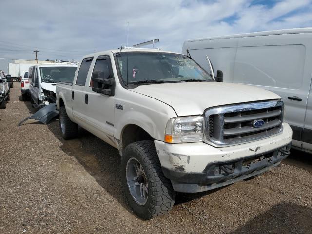 FORD F250 SUPER 2002 with VIN 1FTNW21F32EC71286 - Photo from auction