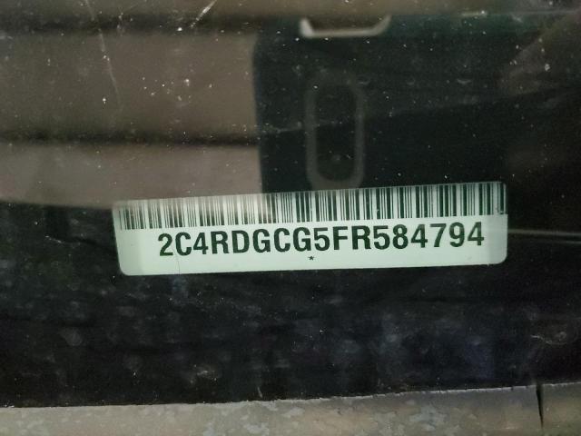 Photo 10 from auction – 2015 DODGE GRAND CARA with VIN 2C4RDGCG5FR584794