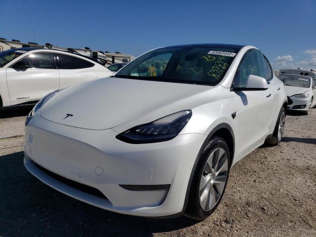 Photo 2 from auction – 2021 TESLA MODEL Y with VIN 5YJYGDEE8MF088006