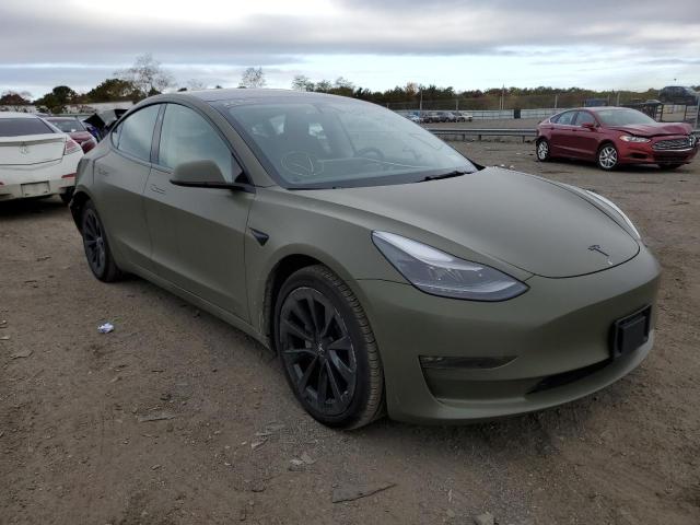 TESLA MODEL 3 2022 with VIN 5YJ3E1EB7NF201952 - Photo from auction