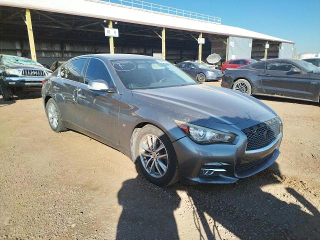 INFINITI Q50 BASE 2015 with VIN JN1BV7AP8FM345411 - Photo from auction