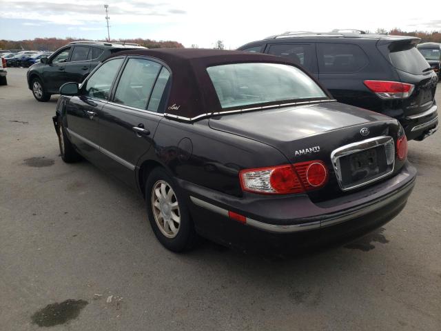 Photo 3 from auction – 2005 KIA AMANTI with VIN KNALD124155076308