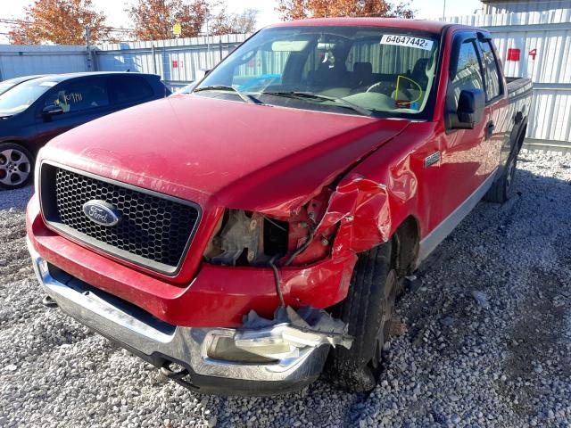 Photo 2 from auction – 2004 FORD F150 with VIN 1FTPX14584NB35323