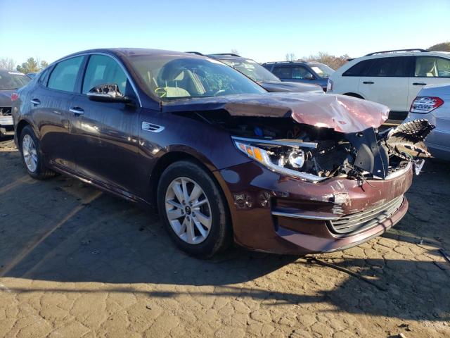 KIA OPTIMA LX 2016 with VIN 5XXGT4L34GG025138 - Photo from auction