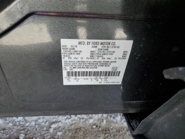 Photo 10 from auction – 2018 LINCOLN MKX SELECT with VIN 2LMPJ8KR0JBL42358