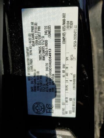 Photo 10 from auction – 2017 FORD ESCAPE SE with VIN 1FMCU0GD1HUD54913