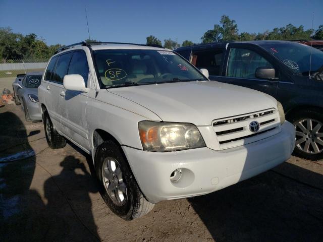 TOYOTA HIGHLANDER 2004 with VIN JTEDP21A340010314 - Photo from auction