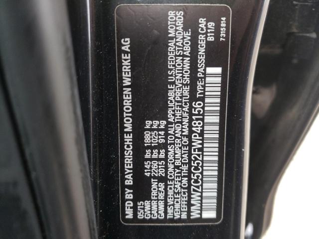 Photo 10 from auction – 2015 MINI COOPER S C with VIN WMWZC5C52FWP48156