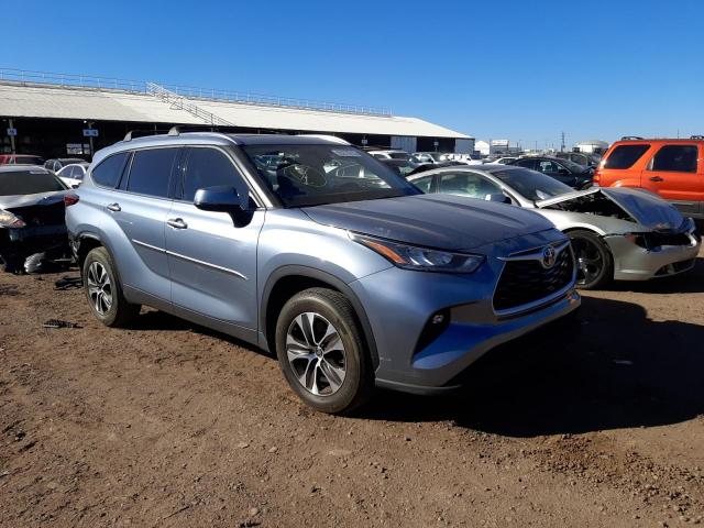 TOYOTA HIGHLANDER 2020 with VIN 5TDHZRAH6LS029702 - Photo from auction